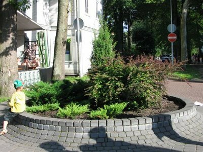 Строительство клумбы на даче