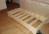 Самодельная кровать